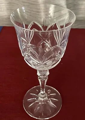 Buy 4 GALWAY Crystal ATLANTIC  7 3/4  Water Goblet - Red Wine Glass Cut Bottom Irish • 9.46£