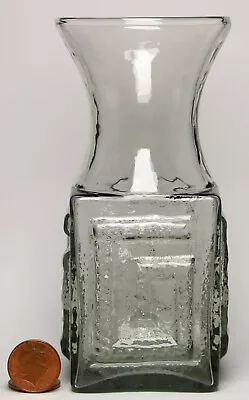 Buy SMALL 14cm FRANK THROWER For DARTINGTON GLASS GREEK KEY VASE In MIDNIGHT GREY • 29.50£