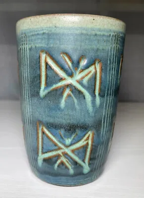 Buy Puerto Rican Pottery Hal Lasky Tumbler Cup Mid Century Modern 4 3/8” Vintage MCM • 52.74£