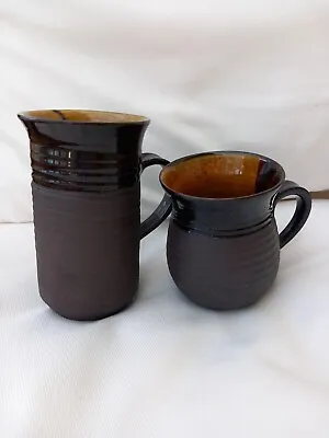 Buy 2 Gwili Pottery Mugs. (1982) Unused • 8.95£