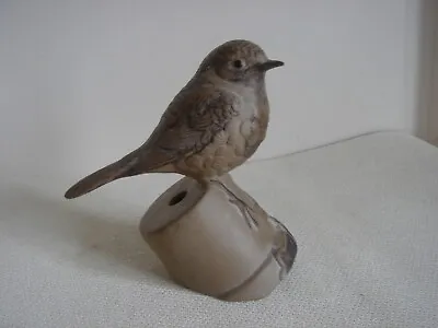 Buy Poole Pottery England Stoneware      Robin On Plant Pot 13cm High   Bird • 10.99£