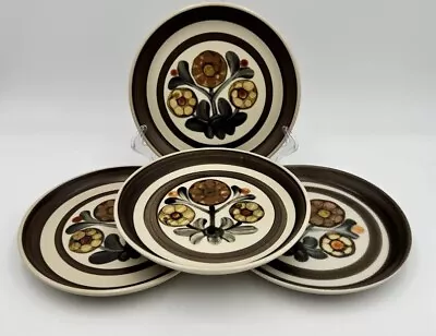 Buy MAYFLOWER BY DENBY LANGLEY Set Of 4 BREAD Or SIDE PLATES 6 5/8” Retro Stoneware • 26.89£