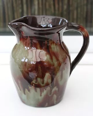 Buy Vintage Ewenny Brown Glazed Pottery Jug Wales • 10£