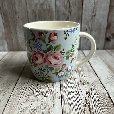 Buy Cath Kidston Small Blue Floral Spray Mug By Queens • 6.50£