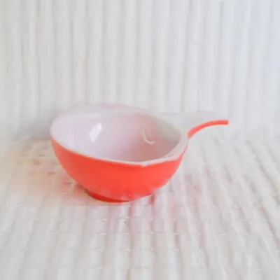 Buy Pyrex Tableware Sprayware Coral Pink Red Glass Gravy Sauce Boat With Handle • 9£