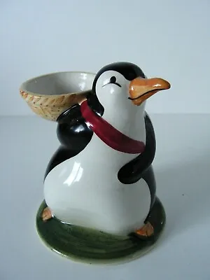 Buy Vintage Original Karen Wheatley Novelty Egg Cup  In The  Form Of  A Penguin • 12.99£
