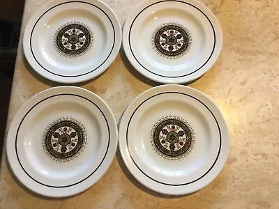 Buy 4 X Vintage Ridgway Side Plates “Navajo” Design Lovely Condition!  • 7.99£