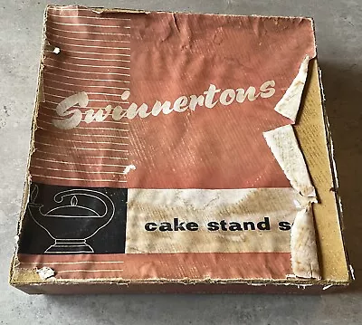 Buy Swinnerton’s Antique Cake Stand 2 Tier  With Original Box And Packaging • 12£