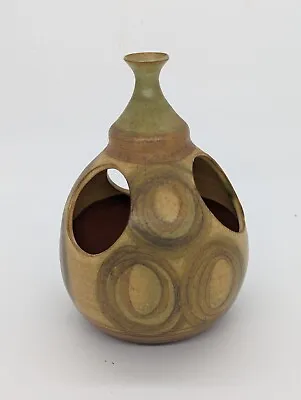 Buy Alvingham Pottery Potpourri Vase. Pru Green Interest • 22£