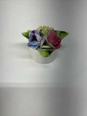 Buy Royal Adderley Floral Bouquet Flower Vase Made In England Bone China 2.5  • 9.46£