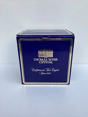 Buy Thomas Webb Crystal Rose Bowl Windsor Pattern Signed Sparkling Bowl Crystal • 24.99£