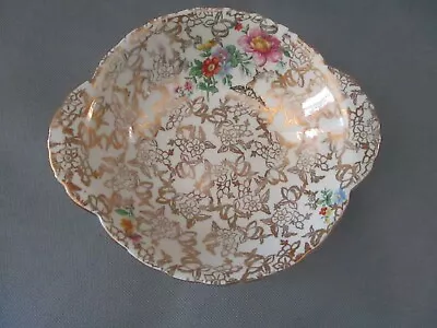 Buy Lord Nelson Ware England Gold & Roses Handle Dish 2528 5  • 14.23£