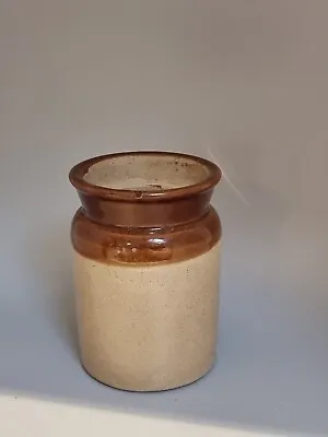 Buy 🌟Vintage Pearsons Of Chesterfield Brown Pottery Storage Jar 3.75 Inches Tall🌟 • 7.75£