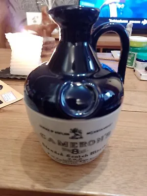 Buy Vintage Govancroft Scotland Stoneware Jug Advertising Cameron's Scotch Whisky  • 10.50£