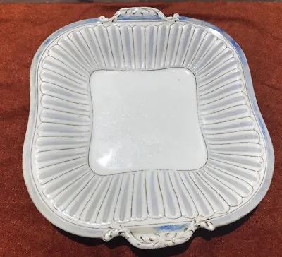 Buy MINTONS Antique Pre-Civil War 1850 Square Handled Serving Dish Plate Clay Ware • 30.34£
