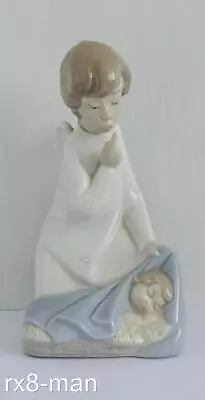 Buy Superb Vintage Lladro Figurine Figure Angel With Child Baby Jesus Model 4635 • 9.99£