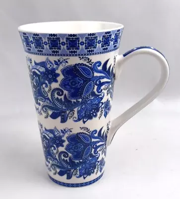 Buy Kent Pottery Mug Tall 6.5  Blue Floral Wildflower Garden Flowers • 18.94£