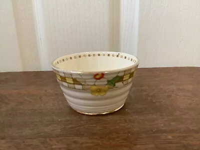 Buy Vintage Art Deco Phoenix Ware Hand Painted Floral Sugar Bowl • 4.99£