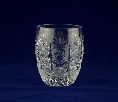 Buy Bohemia / Bohemian Crystal  QUEENS LACE  Whiskey Glass - 8.5cms (3-3/8”) Tall • 19.50£