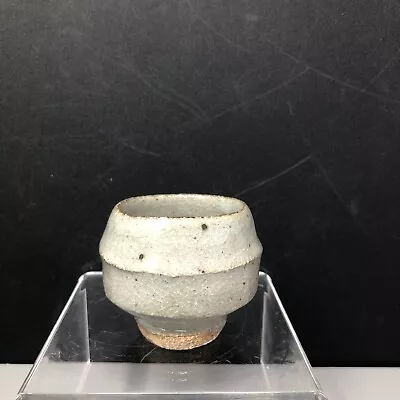 Buy Phil Rogers  Stoneware Guinomi Salt Glaze  Ribbed Decoration, Potters Mark #1374 • 75£