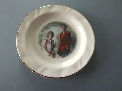 Buy Fenton China Company Prince & Princess Of Wales Trinket Dish • 1.40£