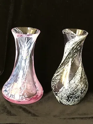 Buy 2 Caithness Glass Bud Vases • 8£