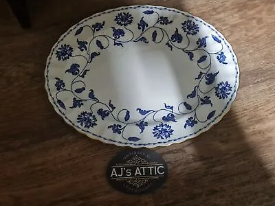 Buy Spode  Blue Colonel  (Y6235) 12.5  Oval Serving Plate • 45£