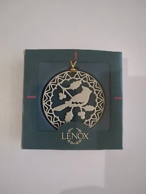 Buy Lenox Bone China YULETIDE CARDINAL Christmas Ornament In Box • 9.58£