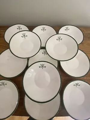 Buy Royal Worcester “Vitreous” Trident Sweet/ Pudding Dishes X 12 • 9.99£