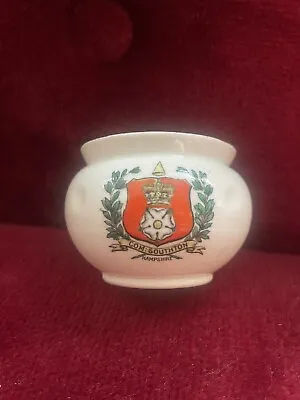 Buy WH Goss Com Southton Hampshire Crested China Jar Pot Model Of Ancient Bowl • 4.99£