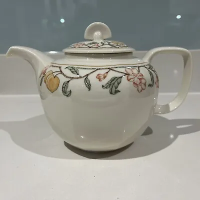 Buy Rare Vintage 1980s Wedgwood China ‘Carmel’ Teapot. Discontinued Pattern • 49.99£