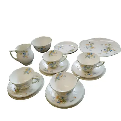 Buy Vintage  Royal Doulton Flora Tea Set • 14.99£