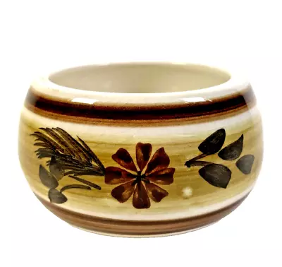 Buy VTG Toni Raymond Pottery 3  Floral Pot Open Salt Condiments Torquay England UK • 8.99£