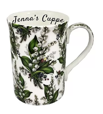 Buy BN Boxed Personalised Lily Of The Valley Vintage Floral Fine Bone China Mug • 11.50£