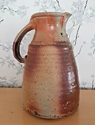 Buy Large Hand Thrown, Wood Fired, Jug By Nic Collins, Powdermills Pottery,  1992 • 195£