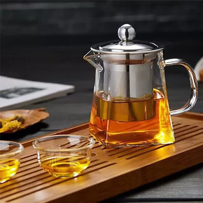 Buy Cabilock Glass Teapot With Infuser And Stovetop Safe Kettle • 17.19£