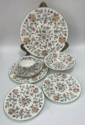 Buy Minton Haddon Hall - Set Of Four Seven Piece Place Settings - 28 Dishes Total • 925.01£