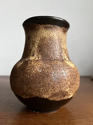 Buy Ruscha 861-1 Vase Ceramic Ceramic Copper Brown West German Pottery Design • 18£