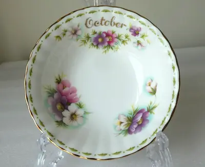 Buy Royal Albert Flowers Of The Month Series - OCTOBER COSMOS  Small Bowl • 10.95£
