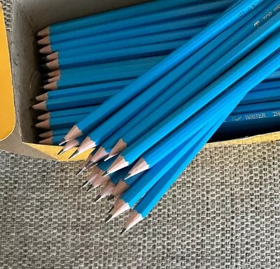 Buy Box Of 150 Graphite Pencils With Erasers. Bulk Sealed Megabox. • 17.99£