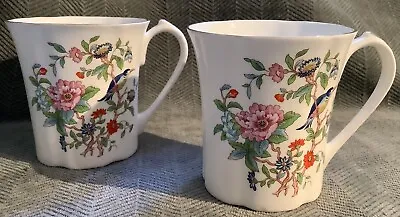Buy Aynsley Pembroke A Pair Of Gold Edged ‘Flared’ Mugs • 0.99£