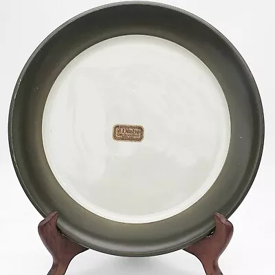 Buy Denby Fine Stoneware Brown Edge Dinner Plate 10  • 9.99£