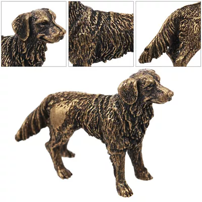 Buy  Ornaments Brass Office Puppy Dog Statue Birthday Party Favor • 8.15£