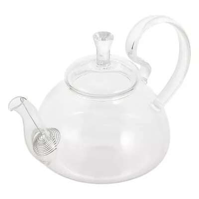 Buy Glass Teapot With Large Handle For Loose Tea - Stovetop Safe • 12.35£