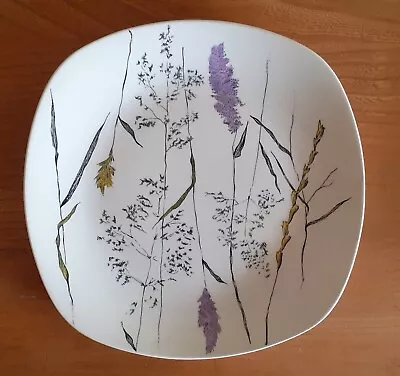 Buy Midwinter Fashion Shape 10  Dinner Plate WHISPERING GRASS By Jessie Tait 1960 #2 • 10.99£