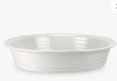 Buy Sophie Conran For Portmeirion Porcelain Round Pie Dish, 27cm, White - RRP £35.50 • 22.99£