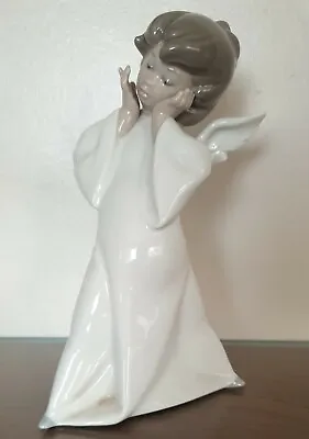 Buy Lladro Porcelain Figurine MIME Angel Child Sculptor Salvador Debon 8.5inch • 35£