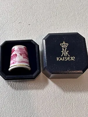Buy AK Kaiser West Germany Mill Thimble New In Box • 9.50£