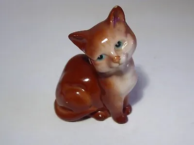 Buy Charming BESWICK Cat / Kitten BROWN 8cm / 3.25 Inches Tall • 2.95£