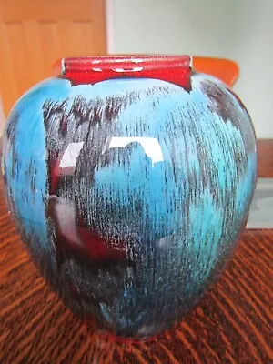 Buy Poole Pottery 15.5cm Vase. Blue Exodus ? • 42£